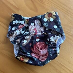 Nora’s Nursery Floral Print Diaper Cover